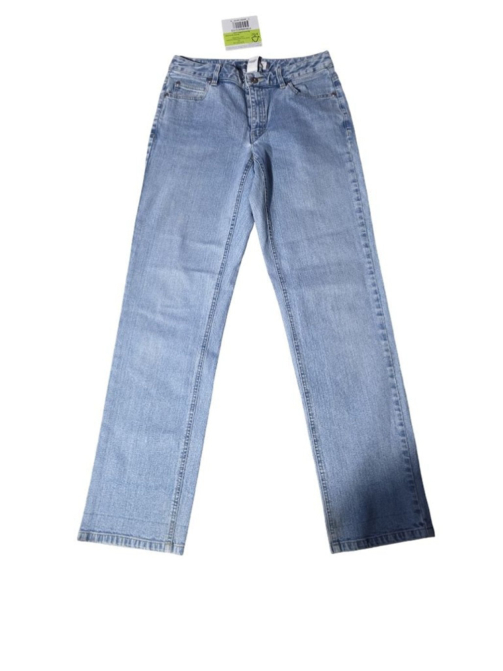 Women's Liz Claiborne Light Blue Straight Leg Jeans Petite 4P #552